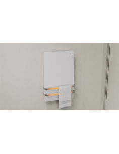 Set 2 Barre Porta Salviette Ideal Clima per Yoga Riscaldanti Tonde Satinate TGBR02 - Climaway