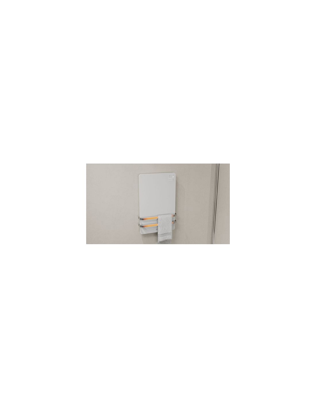 Set 2 Barre Porta Salviette Ideal Clima per Yoga Riscaldanti Tonde Satinate TGBR02