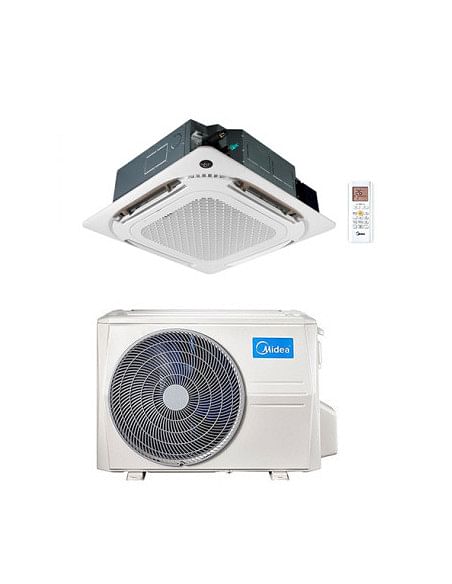 Climatizzatore Condizionatore Midea Cassetta 4 vie Slim R32 24000 BTU MCD2-24HRFNX(GA) INVERTER Classe A++/A+ - Climaway
