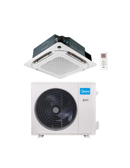 Climatizzatore Condizionatore Midea Cassetta 4 vie Slim R32 30000 BTU MCD2-30HRFNX(GA) INVERTER Classe A++/A+ - Climaway