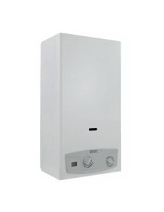 SCALDABAGNO BAXI ACQUAPROJET 11i BLUE METANO 11 LITRI CAMERA APERTA LOW NOX CLASSE A - Climaway