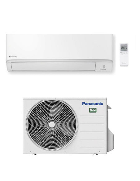 Climatizzatore Condizionatore Panasonic Serie TZ Wifi incluso R32 Monosplit Inverter 12000 BTU CS-TZ35ZKEW Classe A++/A++ - C...