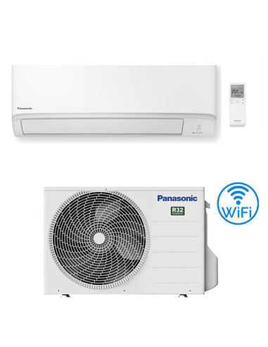 Climatizzatore Condizionatore Panasonic Serie TZ Wifi incluso R32 Monosplit Inverter 12000 BTU CS-TZ35ZKEW Classe A++/A++ - C...