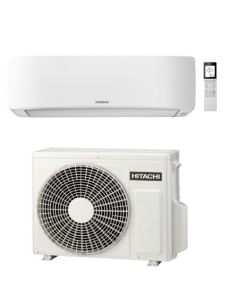 Climatizzatore Condizionatore Hitachi AIRHOME 400 R32 9000 BTU RAK-DJ25RHAE INVERTER Wifi Incluso classe A++/A++ - Climaway 2