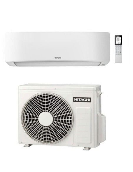Climatizzatore Condizionatore Hitachi AIRHOME 400 R32 12000 BTU RAK-DJ35RHAE INVERTER Wifi Incluso classe A++/A++ - Climaway