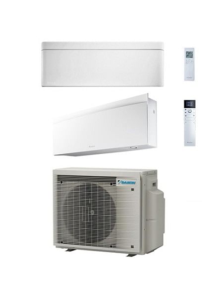 Climatizzatore GARANZIA ITALIA Daikin Stylish Bianco + EMURA Dual Split Inverter Wifi 9000 + 12000 BTU con U.E. 2MXM50A9 Clas...