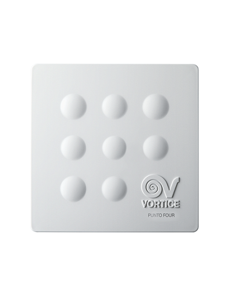 Aspiratore elicoidale da muro Vortice MFO 100/4" T portata d'aria 85mc/h - 11146 - Climaway