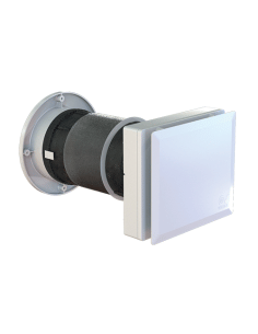 Unità di ventilazione Vortice VORT HRW 40 MONO EVO HCS con recupero di calore decentralizzata portata d'aria 40mc/h - 12437 -...