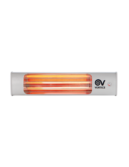 Riscaldamento elettrico Vortice THERMOLOGIKA lampada riscaldante a raggi infrarossi 2000 W per ambienti senza adeguato isolam...