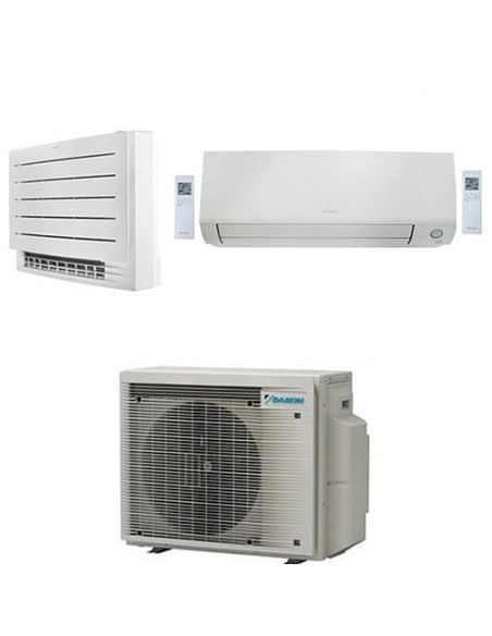 Climatizzatore GARANZIA ITALIA Daikin Serie Perfera All Seasons WiFi + FVXM-B Pavimento Perfera R32 Dual Split Inverter 7000 ...