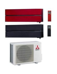 Climatizzatore Condizionatore Mitsubishi Kirigamine Style Rosso + Nero Wifi R32 Dual Split Inverter 9000 + 12000 BTU con U.E.... 2