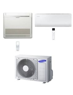 Climatizzatore Condizionatore Samsung Console + Cebu S2 Wifi R32 Dual Split Inverter 12000 + 12000 BTU con U.E. AJ050TXJ2KG/E...