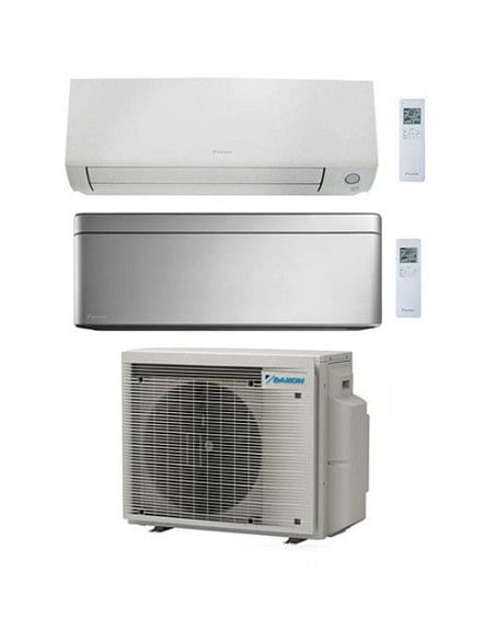 Climatizzatore GARANZIA ITALIA Daikin Perfera All Seasons + Stylish Wifi Dual Split Inverter 12000 + 12000 BTU con U.E. 2MXM5...