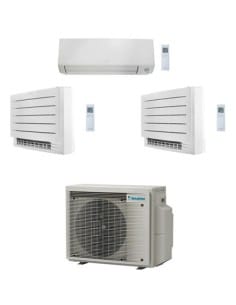 Climatizzatore GARANZIA ITALIA Daikin Console + Perfera All Seasons Wifi Trial Split Inverter 9000 + 9000 + 12000 BTU con U.E... 2