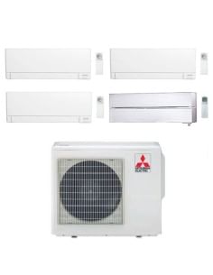 Climatizzatore Condizionatore Mitsubishi MSZ-AY + Kirigamine Style Bianco Perla Wifi R32 Quadri Split Inverter 9000 + 9000 + ... 2