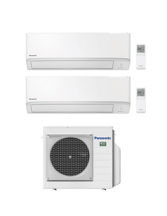 Climatizzatore Condizionatore Panasonic Serie TZ Wifi R32 Dual Split Inverter 12000 + 12000 BTU con U.E. CU-3Z52TBE Classe A+... 2