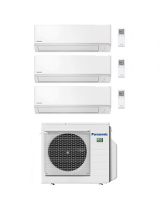 Climatizzatore Condizionatore Panasonic Serie TZ Wifi R32 Trial Split Inverter 7000 + 7000 + 7000 BTU con U.E. CU-3Z52TBE Cla... 2