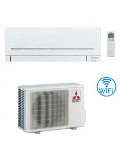 Climatizzatore Condizionatore MSZ-AP Wifi MSZ-AP25VGK 9000 BTU con esterna MUZ-AY25VG 9000 BTU INVERTER classe A+++/A++ - Cli...