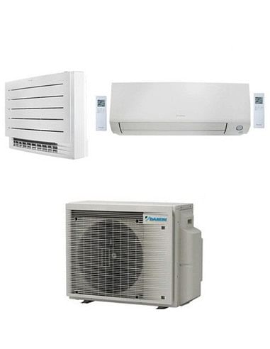 Climatizzatore GARANZIA ITALIA Daikin Serie Perfera All Seasons + FVXM-A Pavimento Perfera R32 Dual Split Inverter 9000 + 120...
