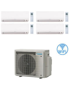 Climatizzatore GARANZIA ITALIA Daikin Comfora WIFI INCLUSO Quadri Split Inverter 7000 + 7000 + 7000 + 12000 BTU con U.E. 5MXM...