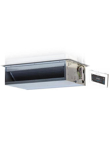 Ventilconvettore Daikin Canalizzabile Fan Coil FWP15CTN con pannello di controllo Touch Bianco FWTOUCHW e scheda di potenza F...