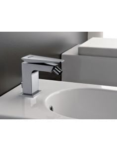 Rubinetto Miscelatore per bidet serie Beam Jacuzzi con scarico automatico 0AM00094JA00 cromato - Climaway 2