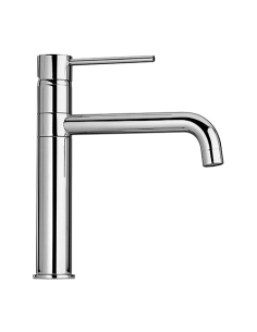 Rubinetto Miscelatore monoforo per lavello cucina Piralla serie Essenza con bocca a fontana orientabile 0ES00127A16 cromato -...