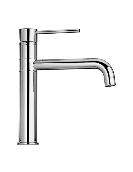 Rubinetto Miscelatore monoforo per lavello cucina Piralla serie Essenza con bocca a fontana orientabile 0ES00127A16 cromato -...