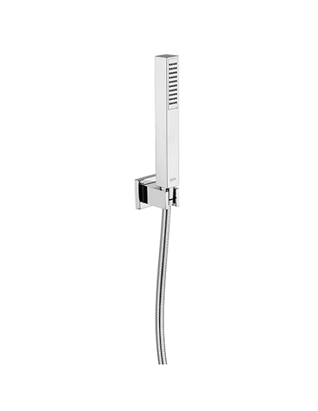 Kit doccia Jacuzzi a parete con doccino 1 getto senza presa acqua art. 0KA00801JA00 cromato - Climaway
