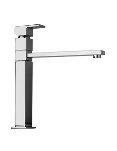 Rubinetto Miscelatore monoforo per lavello cucina Piralla serie Sorgente con bocca a fontana 0SG00101A16 cromato - Climaway