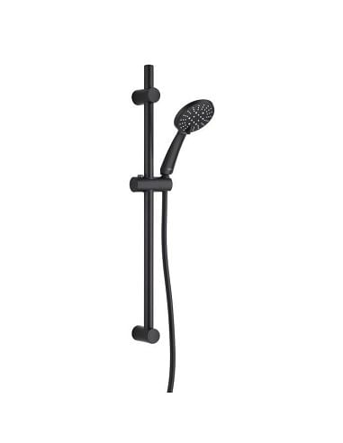 Saliscendi Jacuzzi serie Sunset Yo doccia anticalcare 0SUYO900JA00 nero opaco - Climaway