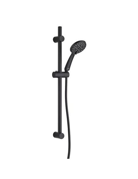 Saliscendi Jacuzzi serie Sunset Yo doccia anticalcare 0SUYO900JA00 nero opaco - Climaway