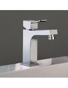 Rubinetto Jacuzzi per bidet serie Tank con scarico automatico 0TN00094JA00 cromato - Climaway 2