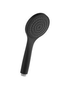 Doccetta Jacuzzi serie Zeus anticalcare in ABS 1 getto art. 1291029JAYO nero opaco - Climaway