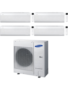 Climatizzatore Condizionatore Samsung Windfree Avant S2 R32 Wifi Quadri Split Inverter 7000 + 7000 + 9000 + 12000 BTU con U.E... 2