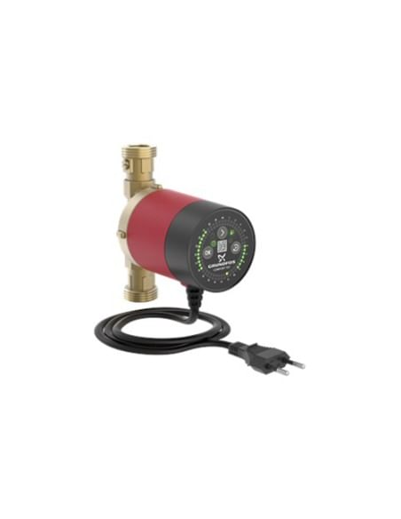 GRUNDFOS Comfort Digital Timer 15-14BX TDT Pompa Circolatore 1" Impianti di Acqua Calda Sanitaria Domestica 93093665 - Climaway