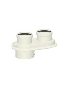 Kit scarico sdoppiato 010039X0 Ø80/80 per scaldabagno Ferroli Kona - 50231348 - Climaway