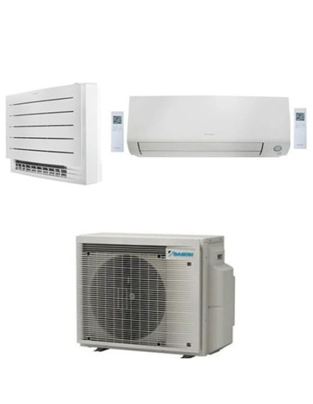 Climatizzatore GARANZIA ITALIA Daikin Serie Perfera All Seasons WiFi + FVXM-B Pavimento Perfera R32 Dual Split Inverter 9000 ...
