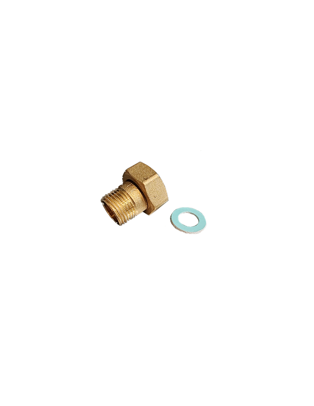 Set raccordi Perry Electric DN20 3/4" x 1/2" per contatori calore CC15 - 1PE1131205002