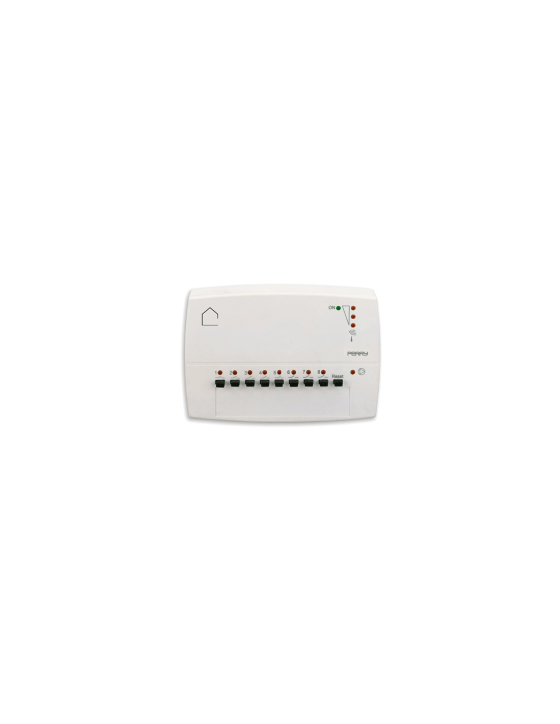 Ricetrasmettitore Perry Electric radio a 8 zone per cronotermostato C.DOM - 1PE2RTX0801DO