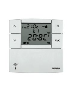 Termostato di zona wireless Perry Electric per cronotermostato C.DOM - 1PE2TETX05 - Climaway
