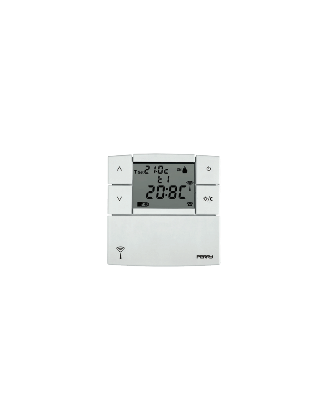 Termostato di zona wireless Perry Electric per cronotermostato C.DOM - 1PE2TETX05