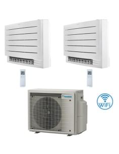Climatizzatore GARANZIA ITALIA Daikin Serie FVXM-A Console Pavimento Perfera WiFi R32 Dual Split Inverter 9000 + 12000 BTU co...