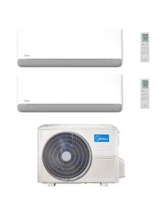 Climatizzatore Condizionatore Midea Breezeless-E Wifi R32 Dual Split 12000 + 12000 BTU con U.E. M2OE-18HFN8-Q INVERTER Classe... 2