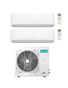 Climatizzatore Condizionatore Hisense New Comfort con Wifi R32 Dual Split Inverter 9000 + 12000 BTU con U.E. 3AMW62U4RJC Clas... 2
