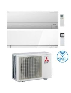 Climatizzatore Condizionatore Mitsubishi MSZ-BT + Kirigamine Zen Wifi Bianco Dual Split Inverter 9000 + 15000 BTU con U.E. MX...