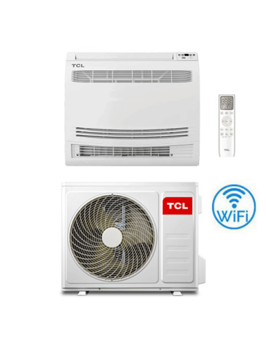 Climatizzatore Condizionatore TCL Console Pavimento Wi-Fi R32 9000 BTU MN09Z2 INVERTER Classe A++/A+ - Climaway
