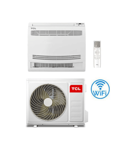 Climatizzatore Condizionatore TCL Console Pavimento Wi-Fi R32 9000 BTU MN09Z2 INVERTER Classe A++/A+ - Climaway