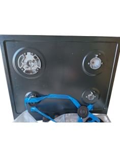 Piano cottura Candy collezione Classic a Gas 4 zone colore Anthracite Acciaio Inox CHW6BR4WGTGH ***VEDI DESCRIZIONE*** - Clim... 2