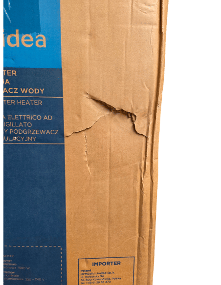 Scaldacqua Scaldabagno elettrico 80 litri 7 anni di garanzia Midea Serie F6 verticale D80-15F6 Classe C***VEDI DESCRIZIONE***...